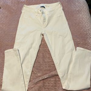 American Eagle White Jegging